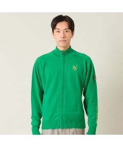 NS23 par Nissa Golf / エヌエス23・パー・ニッサゴルフ ニット・セーター | 【メンズ】オリジナルロゴカシミヤブルゾン