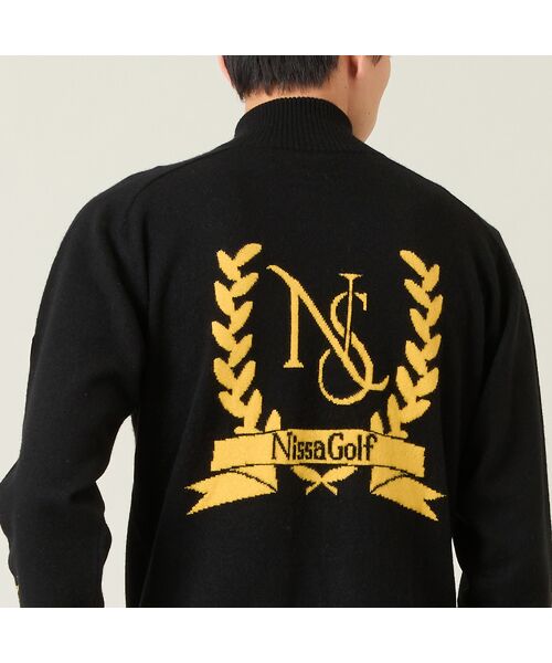 NS23 par Nissa Golf / エヌエス23・パー・ニッサゴルフ ニット・セーター | 【メンズ】オリジナルロゴカシミヤブルゾン | 詳細7
