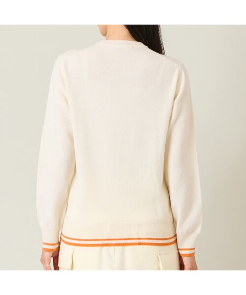 NS23 par Nissa Golf / エヌエス23・パー・ニッサゴルフ ニット・セーター | 【レディース】ベーシックカラーカシミヤニットセーター | 詳細2