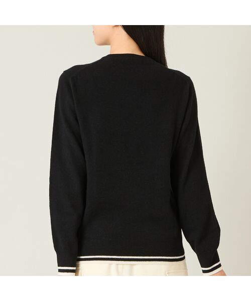 NS23 par Nissa Golf / エヌエス23・パー・ニッサゴルフ ニット・セーター | 【レディース】ベーシックカラーカシミヤニットセーター | 詳細9