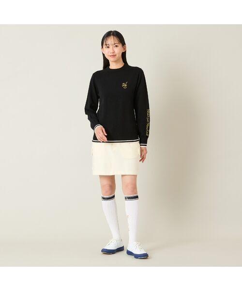 NS23 par Nissa Golf / エヌエス23・パー・ニッサゴルフ ニット・セーター | 【レディース】ベーシックカラーカシミヤニットセーター | 詳細11