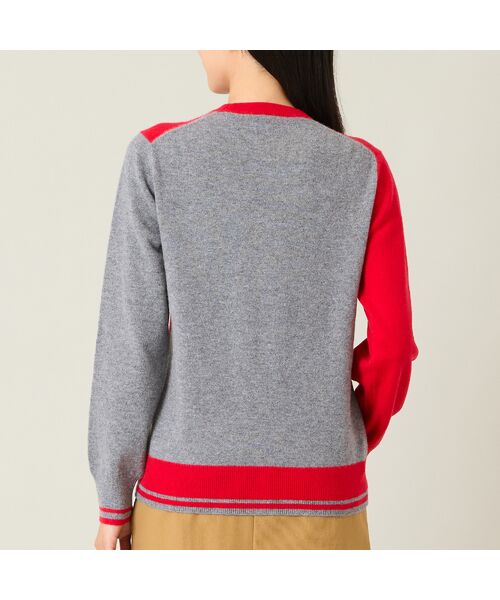 NS23 par Nissa Golf / エヌエス23・パー・ニッサゴルフ ニット・セーター | 【レディース】多色展開カシミヤニットセーター | 詳細1