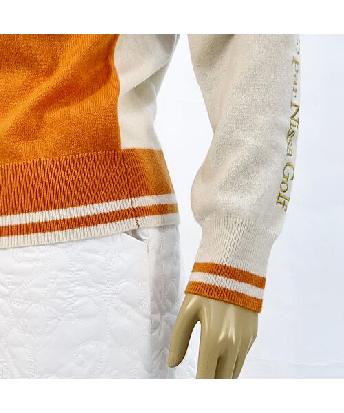 NS23 par Nissa Golf / エヌエス23・パー・ニッサゴルフ ニット・セーター | 【レディース】多色展開カシミヤニットセーター | 詳細3