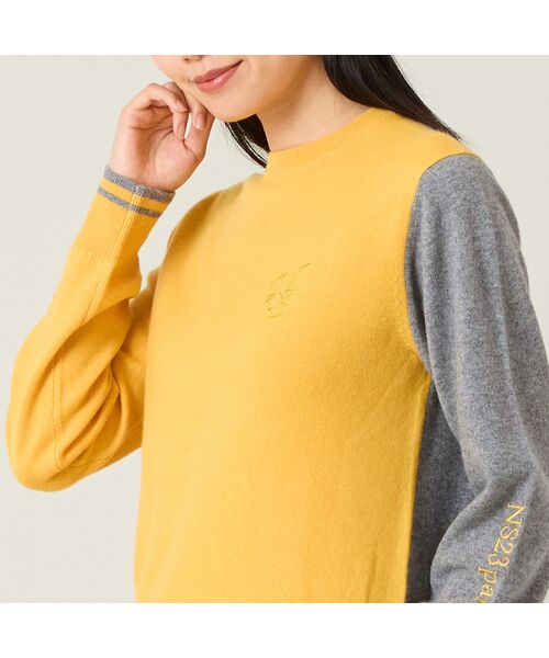 NS23 par Nissa Golf / エヌエス23・パー・ニッサゴルフ ニット・セーター | 【レディース】多色展開カシミヤニットセーター | 詳細6