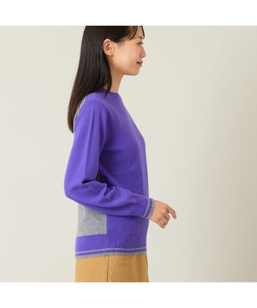 NS23 par Nissa Golf / エヌエス23・パー・ニッサゴルフ ニット・セーター | 【レディース】多色展開カシミヤニットセーター | 詳細12