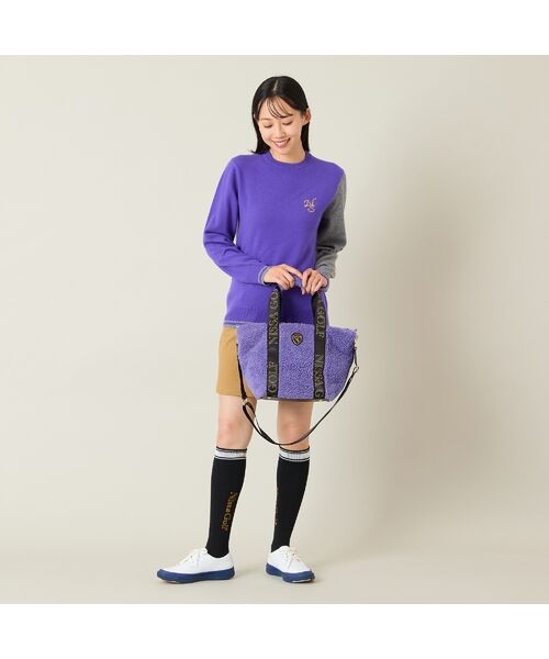 NS23 par Nissa Golf / エヌエス23・パー・ニッサゴルフ ニット・セーター | 【レディース】多色展開カシミヤニットセーター | 詳細14