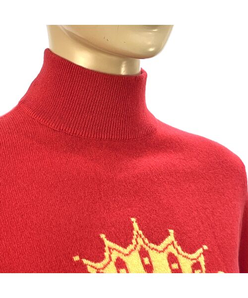 NS23 par Nissa Golf / エヌエス23・パー・ニッサゴルフ ニット・セーター | 【レディース】オリジナルロゴカシミヤインターシャニットセーター | 詳細8