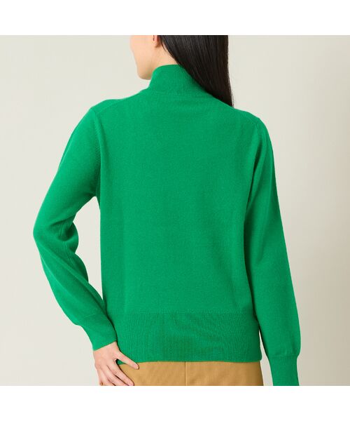 NS23 par Nissa Golf / エヌエス23・パー・ニッサゴルフ ニット・セーター | 【レディース】オリジナルロゴカシミヤインターシャニットセーター | 詳細10