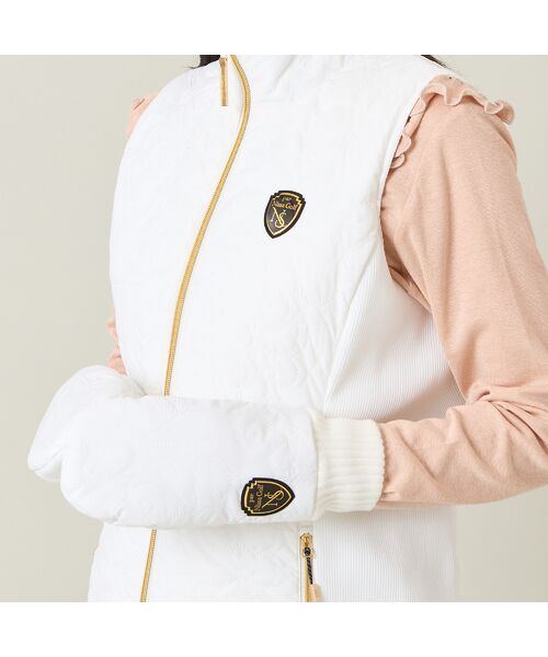 NS23 par Nissa Golf / エヌエス23・パー・ニッサゴルフ ハット | ロゴキルティングミトン | 詳細1