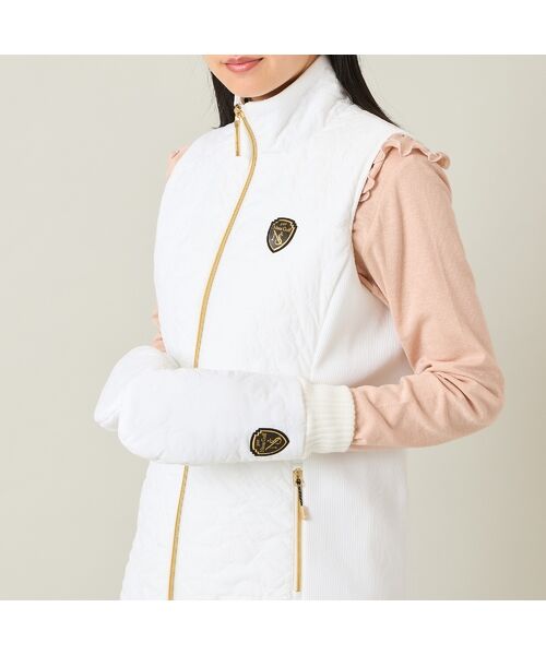 NS23 par Nissa Golf / エヌエス23・パー・ニッサゴルフ ハット | ロゴキルティングミトン | 詳細3