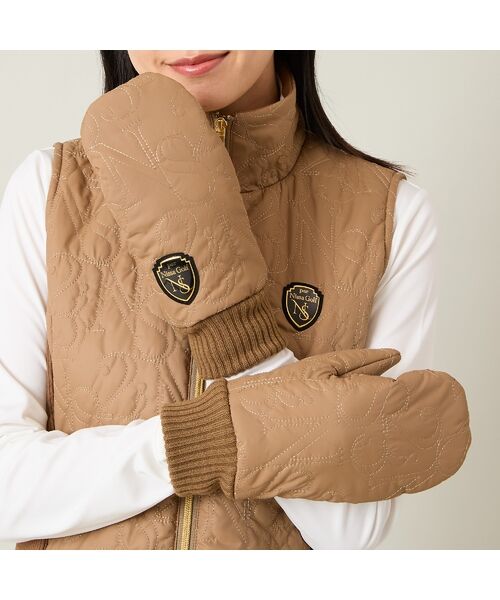 NS23 par Nissa Golf / エヌエス23・パー・ニッサゴルフ ハット | ロゴキルティングミトン | 詳細4