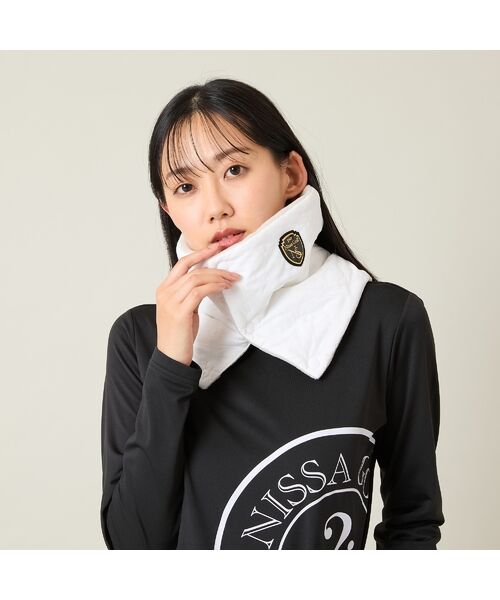 NS23 par Nissa Golf / エヌエス23・パー・ニッサゴルフ ハット | ロゴキルティングネックウォーマー | 詳細1