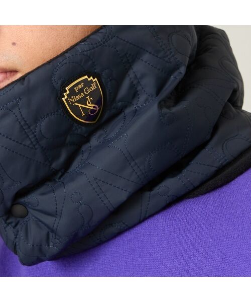 NS23 par Nissa Golf / エヌエス23・パー・ニッサゴルフ ハット | ロゴキルティングネックウォーマー | 詳細7