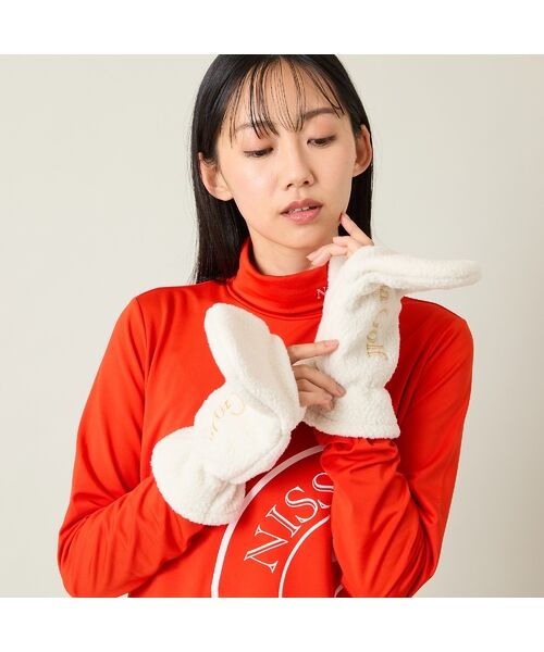 NS23 par Nissa Golf / エヌエス23・パー・ニッサゴルフ ハット | ボアフリースミトン | 詳細2