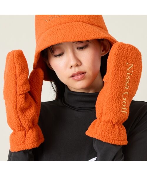 NS23 par Nissa Golf / エヌエス23・パー・ニッサゴルフ ハット | ボアフリースミトン | 詳細6