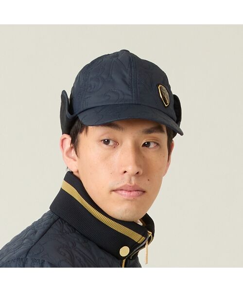 NS23 par Nissa Golf / エヌエス23・パー・ニッサゴルフ ハット | ロゴキルティングフライングキャップ | 詳細8