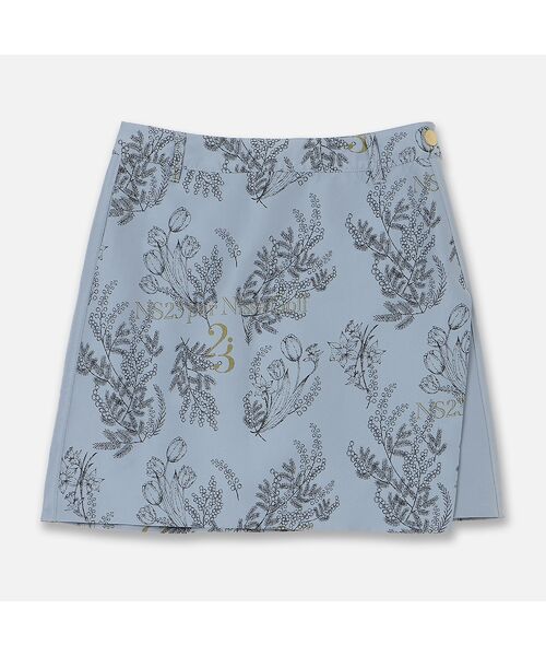 NS23 par Nissa Golf / エヌエス23・パー・ニッサゴルフ ミニ・ひざ丈スカート | 【Women's】【セットアップ可】ミモザジャカードスカート | 詳細18