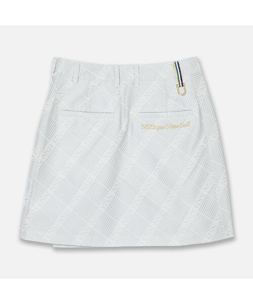 NS23 par Nissa Golf / エヌエス23・パー・ニッサゴルフ ミニ・ひざ丈スカート | 【Women's】【セットアップ可】米沢織ジャカードスカート | 詳細2