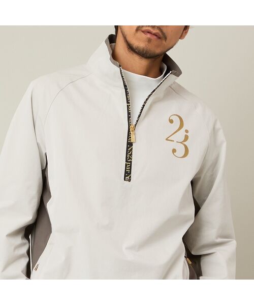 NS23 par Nissa Golf / エヌエス23・パー・ニッサゴルフ ブルゾン | 【Men's】バックロゴプルオーバーブルゾン | 詳細11