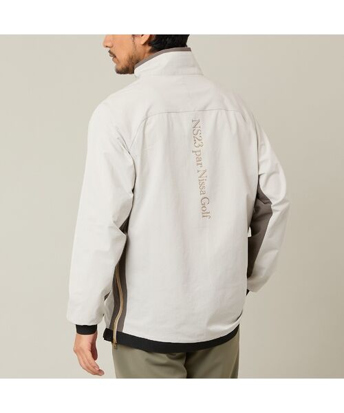 NS23 par Nissa Golf / エヌエス23・パー・ニッサゴルフ ブルゾン | 【Men's】バックロゴプルオーバーブルゾン | 詳細3