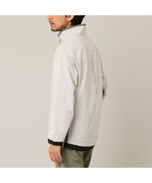 NS23 par Nissa Golf / エヌエス23・パー・ニッサゴルフ ブルゾン | 【Men's】バックロゴプルオーバーブルゾン | 詳細4