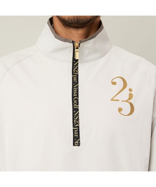 NS23 par Nissa Golf / エヌエス23・パー・ニッサゴルフ ブルゾン | 【Men's】バックロゴプルオーバーブルゾン | 詳細5
