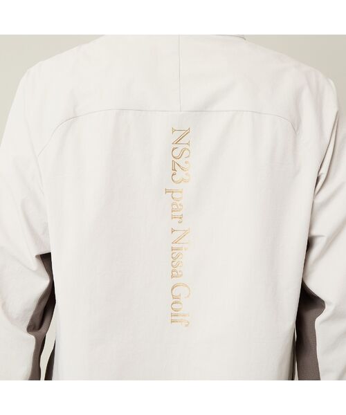 NS23 par Nissa Golf / エヌエス23・パー・ニッサゴルフ ブルゾン | 【Men's】バックロゴプルオーバーブルゾン | 詳細6