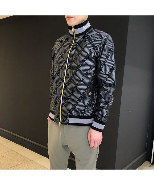 NS23 par Nissa Golf / エヌエス23・パー・ニッサゴルフ ブルゾン | 【Men's】【雑誌掲載】米沢織ジャカードブルゾン | 詳細22