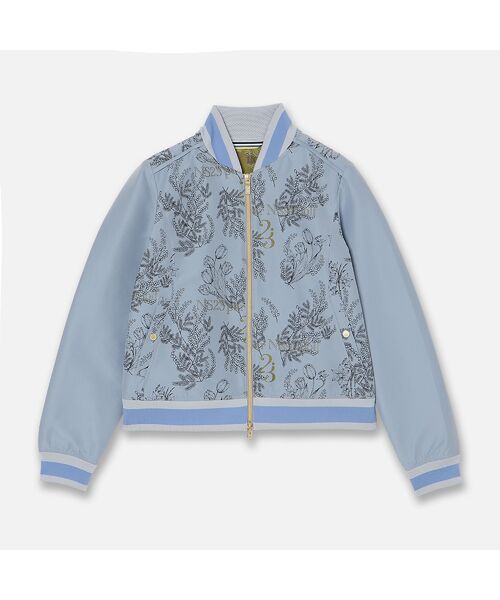 NS23 par Nissa Golf / エヌエス23・パー・ニッサゴルフ ブルゾン | 【Women's】【セットアップ可】ミモザジャカードブルゾン | 詳細13