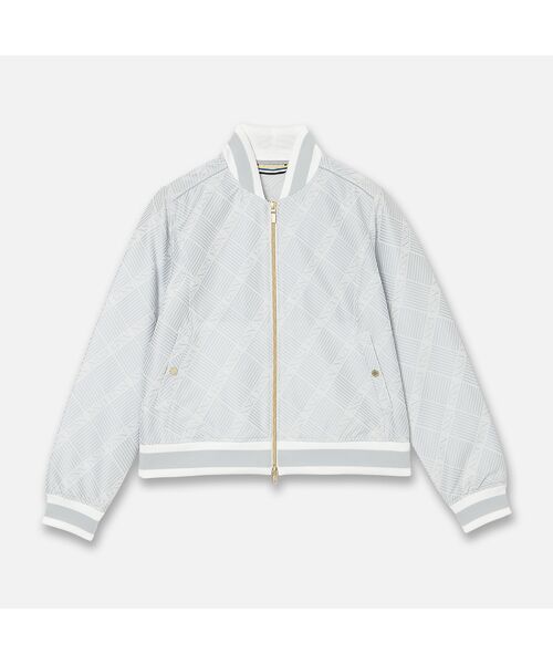 NS23 par Nissa Golf / エヌエス23・パー・ニッサゴルフ ブルゾン | 【Women's】【セットアップ可】米沢織ジャカードブルゾン | 詳細2