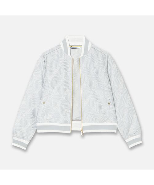 NS23 par Nissa Golf / エヌエス23・パー・ニッサゴルフ ブルゾン | 【Women's】【セットアップ可】米沢織ジャカードブルゾン | 詳細5