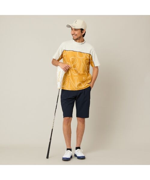 NS23 par Nissa Golf / エヌエス23・パー・ニッサゴルフ カットソー | 【Men's】【接触冷感／吸湿速乾】ロゴプリントモックネック | 詳細11