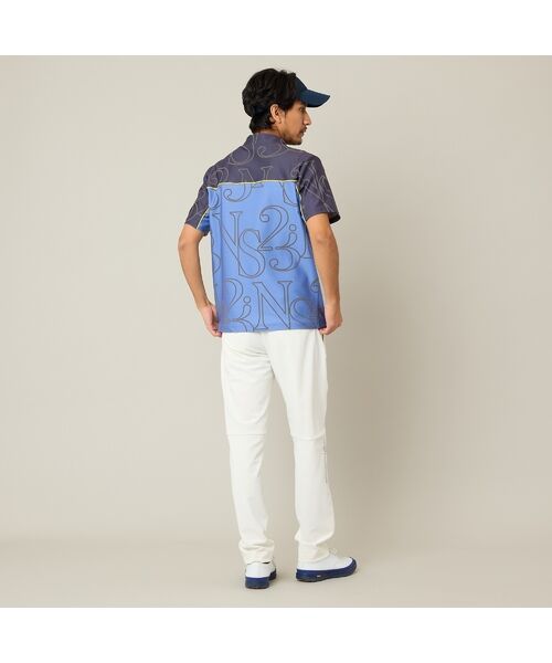 NS23 par Nissa Golf / エヌエス23・パー・ニッサゴルフ カットソー | 【Men's】【接触冷感／吸湿速乾】ロゴプリントモックネック | 詳細17