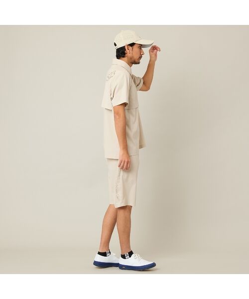 NS23 par Nissa Golf / エヌエス23・パー・ニッサゴルフ シャツ・ブラウス | 【Men's】【セットアップ可】【接触冷感／UVカット／撥水】ハーフZIPシャツ | 詳細9