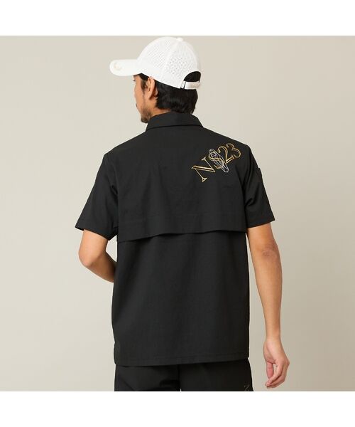 NS23 par Nissa Golf / エヌエス23・パー・ニッサゴルフ シャツ・ブラウス | 【Men's】【セットアップ可】【接触冷感／UVカット／撥水】ハーフZIPシャツ | 詳細12