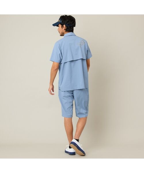 NS23 par Nissa Golf / エヌエス23・パー・ニッサゴルフ シャツ・ブラウス | 【Men's】【セットアップ可】【接触冷感／UVカット／撥水】ハーフZIPシャツ | 詳細15