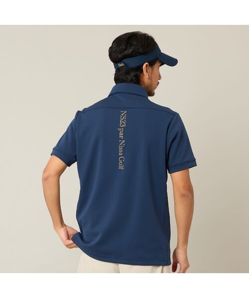 NS23 par Nissa Golf / エヌエス23・パー・ニッサゴルフ ポロシャツ | 【Men's】ワイドスプレッドカラーシャツ | 詳細13