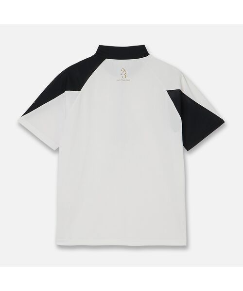 NS23 par Nissa Golf / エヌエス23・パー・ニッサゴルフ カットソー | 【Men's】【吸湿速乾／UVカット】アシンメトリーモックネック | 詳細9
