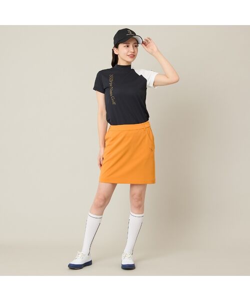 NS23 par Nissa Golf / エヌエス23・パー・ニッサゴルフ カットソー | 【Women's】【吸湿速乾／UVカット／エコ素材】切り替えモックネック | 詳細5