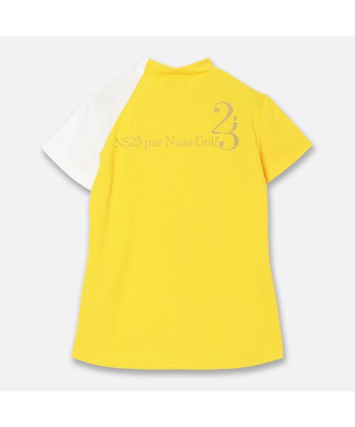 NS23 par Nissa Golf / エヌエス23・パー・ニッサゴルフ カットソー | 【Women's】【吸湿速乾／UVカット／エコ素材】切り替えモックネック | 詳細15