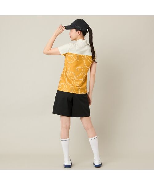 NS23 par Nissa Golf / エヌエス23・パー・ニッサゴルフ カットソー | 【Women's】【接触冷感／吸湿速乾】ロゴプリントモックネック | 詳細11