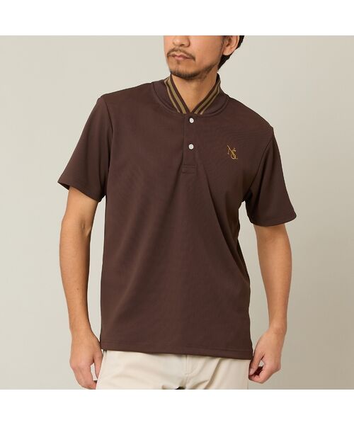 NS23 par Nissa Golf / エヌエス23・パー・ニッサゴルフ カットソー | 【Men's】2WAYライン襟シャツ | 詳細5