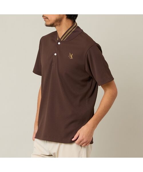 NS23 par Nissa Golf / エヌエス23・パー・ニッサゴルフ カットソー | 【Men's】2WAYライン襟シャツ | 詳細6