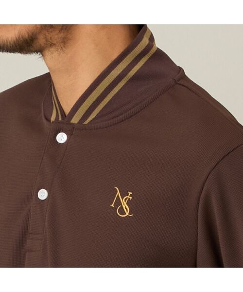 NS23 par Nissa Golf / エヌエス23・パー・ニッサゴルフ カットソー | 【Men's】2WAYライン襟シャツ | 詳細8