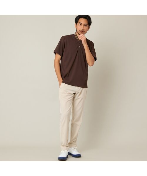 NS23 par Nissa Golf / エヌエス23・パー・ニッサゴルフ カットソー | 【Men's】2WAYライン襟シャツ | 詳細10