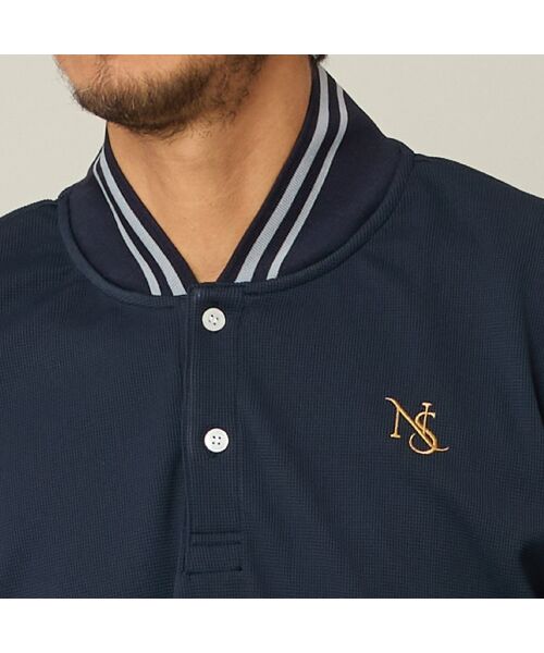NS23 par Nissa Golf / エヌエス23・パー・ニッサゴルフ カットソー | 【Men's】2WAYライン襟シャツ | 詳細13