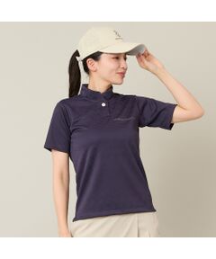 NS23 par Nissa Golf / エヌエス23・パー・ニッサゴルフ カットソー | 【Women's】ジャカードモックネック
