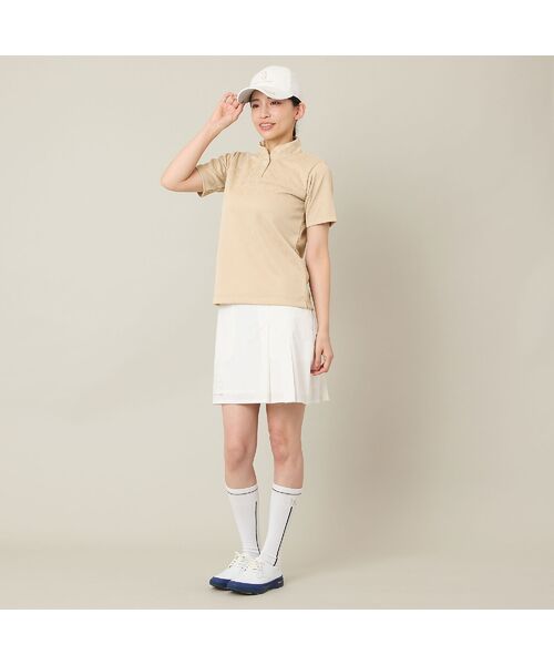 NS23 par Nissa Golf / エヌエス23・パー・ニッサゴルフ カットソー | 【Women's】ジャカードモックネック | 詳細5