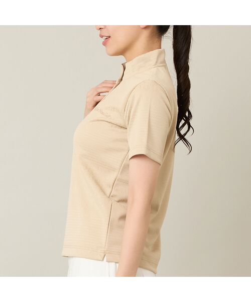 NS23 par Nissa Golf / エヌエス23・パー・ニッサゴルフ カットソー | 【Women's】ジャカードモックネック | 詳細7