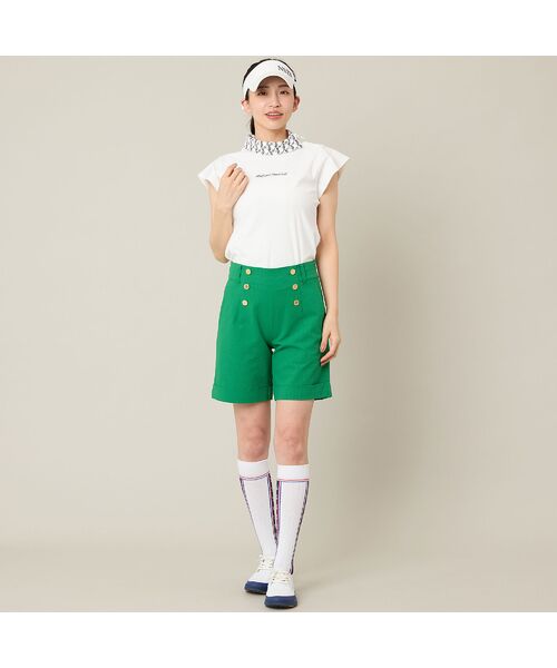 NS23 par Nissa Golf / エヌエス23・パー・ニッサゴルフ カットソー | 【Women's】【接触冷感】【UVカット】フレンチスリーブカットソー | 詳細4